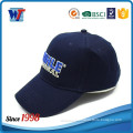 Top Selling Dark Blue Cotton Fashionable Baseball Caps With Metal Buckle